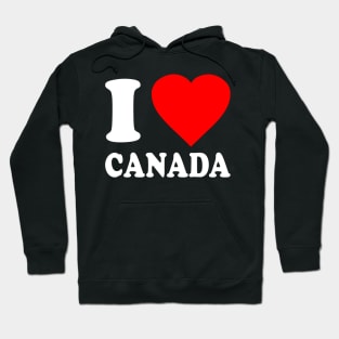 I Love Canada Hoodie